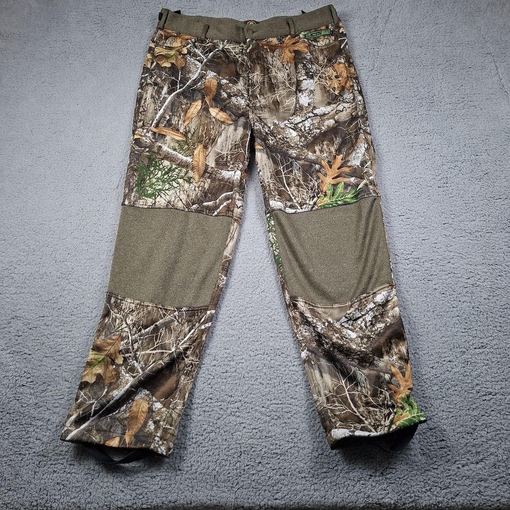 Drake Non-Typical Activ-XL Men XL 40-42 Realtree Edge Camo Fleece Hunting Pants